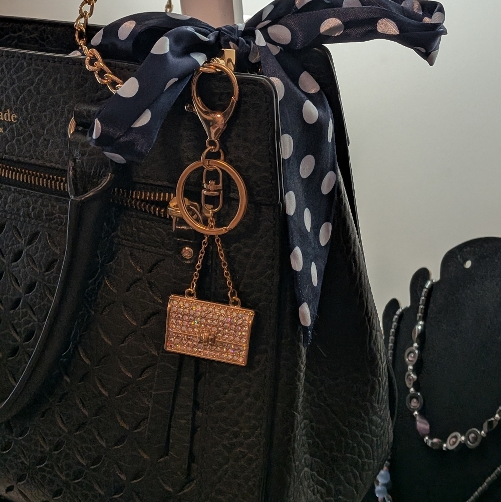 Kate Spade Romy Perri Desiger Satchel  with Gold Accents